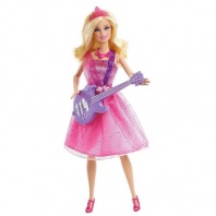 Кукла Барби Принцесса и Попзвезда, в розом платье